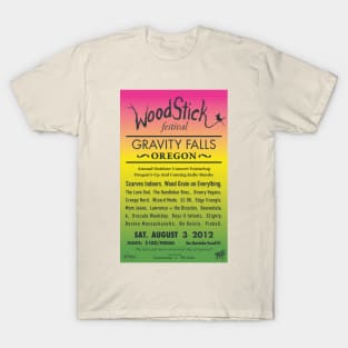 Woodstick Festival poster T-Shirt